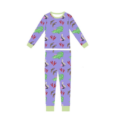 Bedtime on the Bayou Girl Pajamas