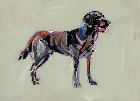 Chocolate Lab Canvas