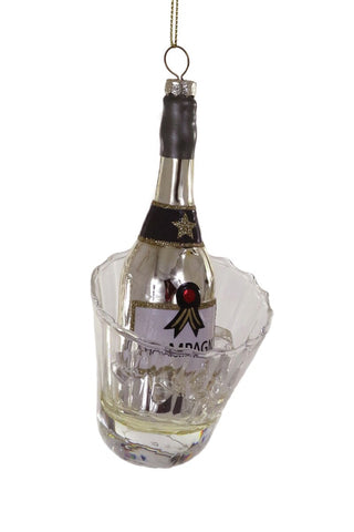 Champagne on Ice Ornament