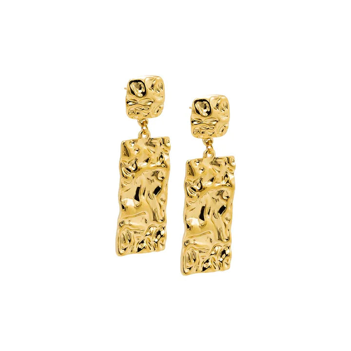 Statement Drop Stud Earrings