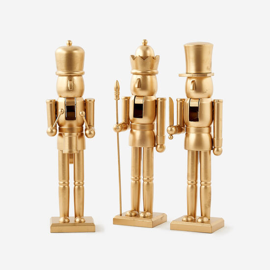 Gold Wooden Nutcracker