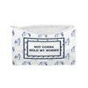 Southern Sayings Quilted Small Makeup Bag
