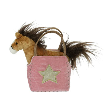 Plush Toy Truffles Horse and Purse Set