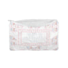 Southern Sayings Quilted Small Makeup Bag