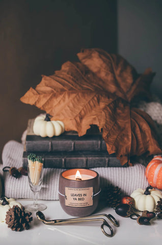 Leaves In Ya Bed Candle