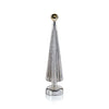 Silver LED Tree with Gold Finial