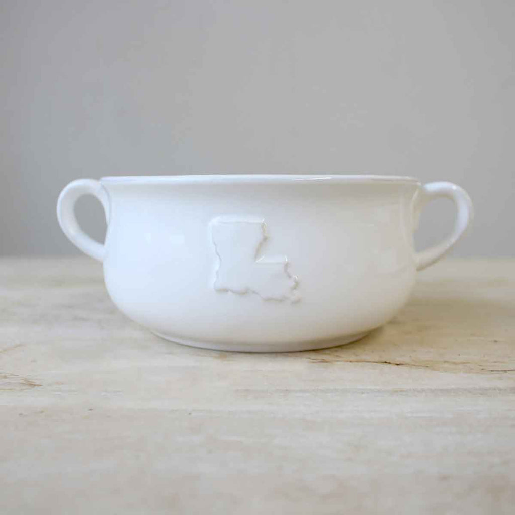 Louisiana Double Handle Bowl