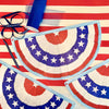 Patriotic Bunting Garland Panels