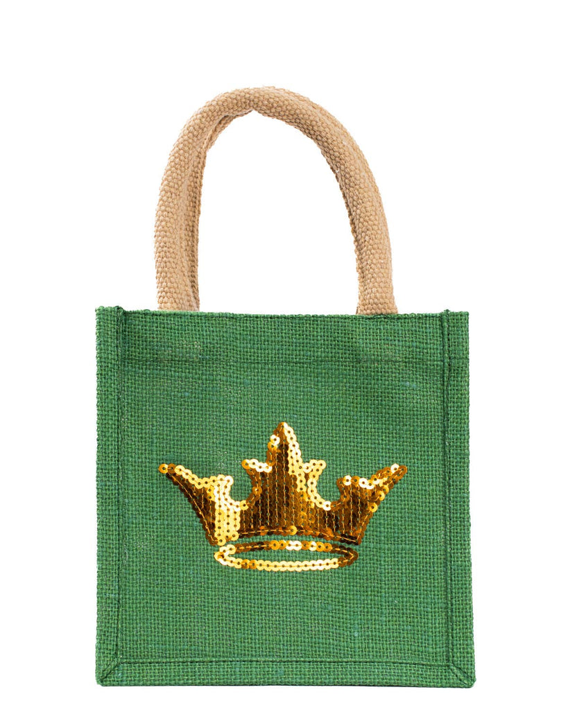 Crown Sequin Tote