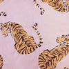 Pink Tiger Satin Short PJ Set