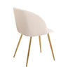 Cream Velvet Chair