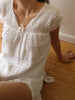 Elle Freshwater Pearl Cross Necklace