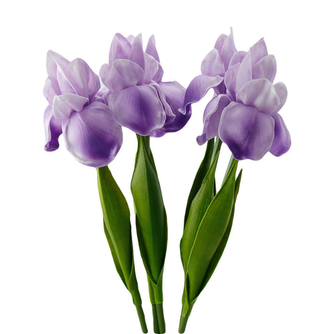 Real Touch Bearded Iris Stem