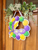 Mardi Gras Mask Wreath