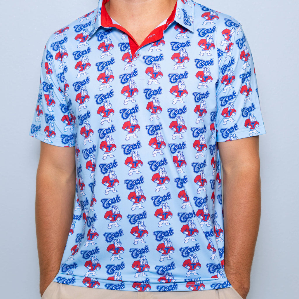 Louisiana Tech Vintage Men’s Polo