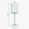 Colors Crystal Wine Glass