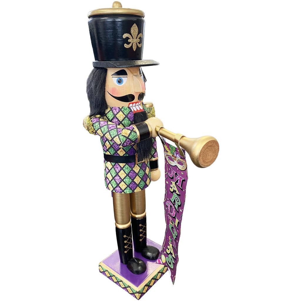 Mardi Gras Bugler Nutcracker