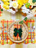Fall Plaid Scalloped Rectangle Paper Placemats