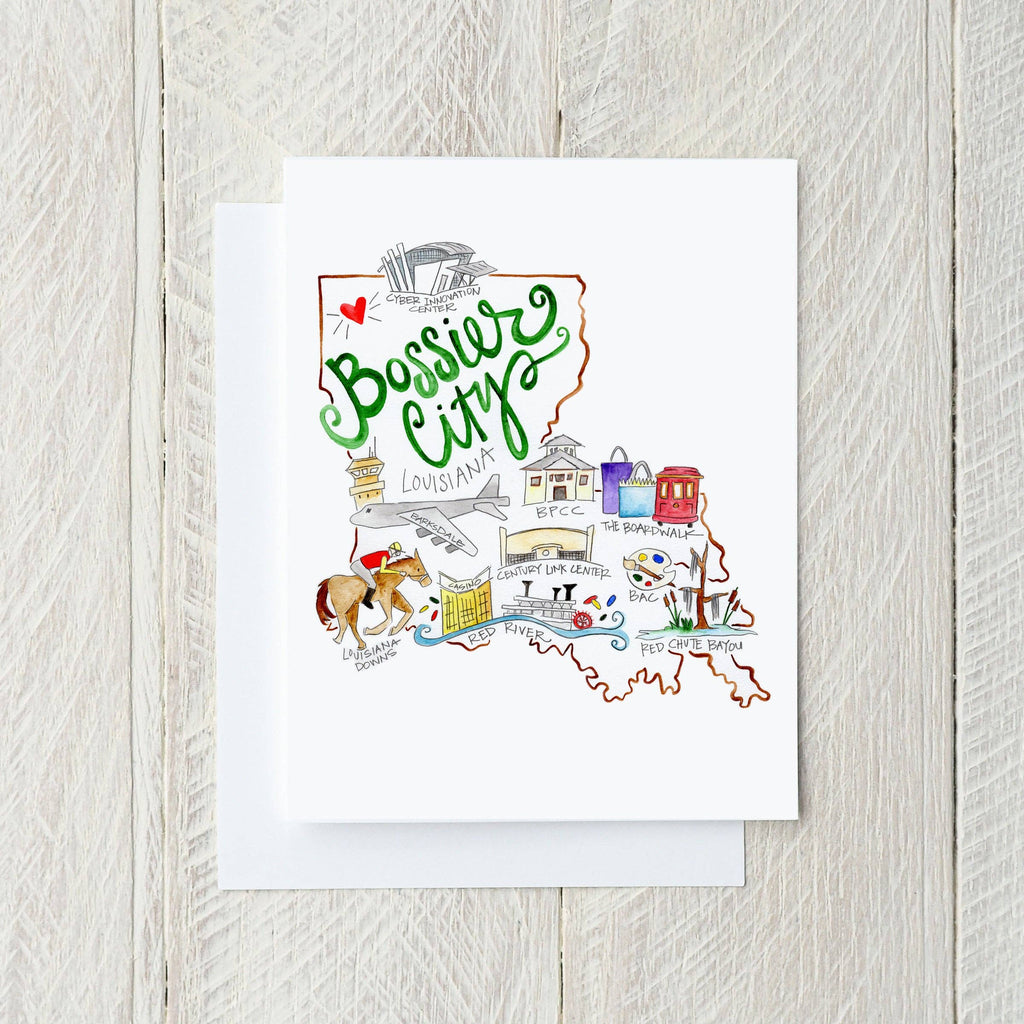 Bossier City Note Card Set