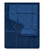 ChappyWrap - Windowpane Navy Lightweight Blanket