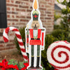 Songbird Grove Collection - Mini Nutcracker Garden Stakes
