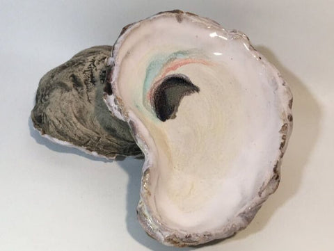 Beauty Oyster Ceramic Tray
