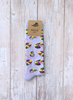 Let Them Eat King Cake Socks
