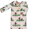 “The Hunt” Infant Gown