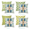 Monet’s Garden Navy Decorative Pillow