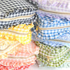 Gingham Ruffle Bag