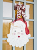 Holly Jolly Santa Door Hanger