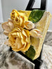 Rose & Magnolia Clay Floral Bouquet Art