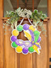 Mardi Gras Mask Wreath