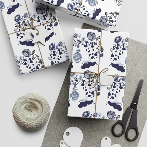 Chinoiserie Gift Wrap Roll