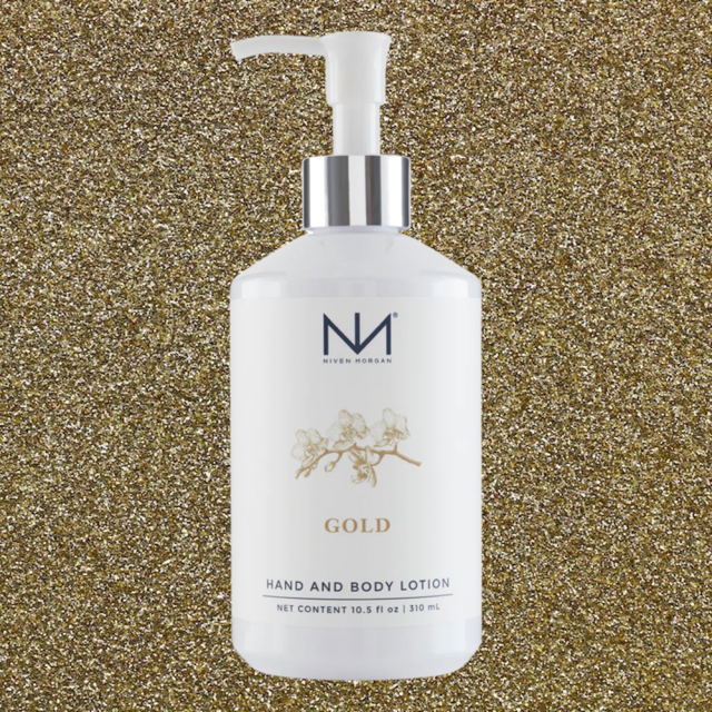 Niven Morgan Gold Hand and Body Lotion