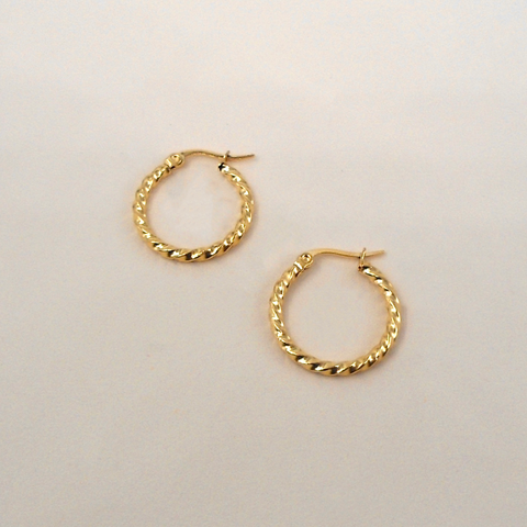 May Martin - Amber Hoops