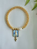 Mary in Blue China Bracelet