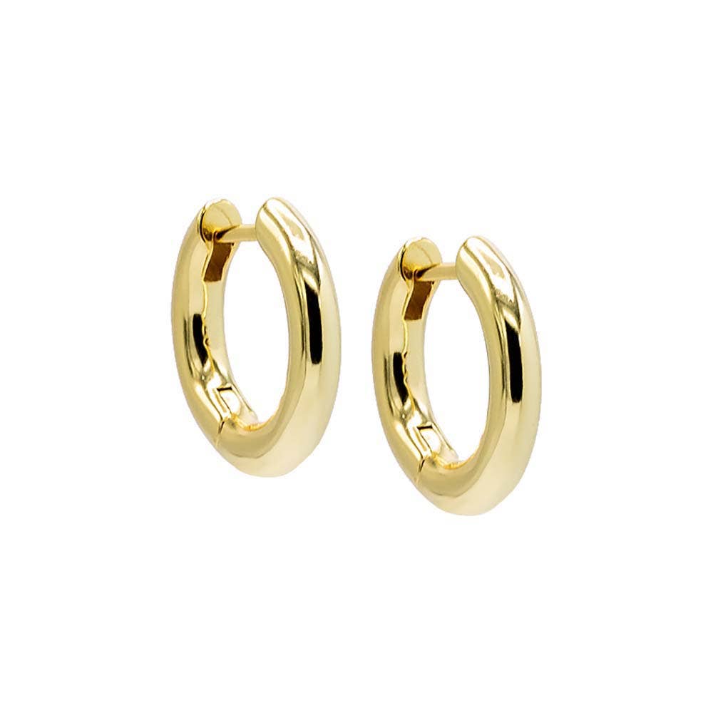 Gold Huggie Earrings