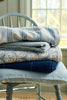 ChappyWrap - Windowpane Navy Lightweight Blanket