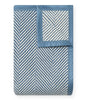 ChappyWrap - Harborview Herringbone Cornflower Blanket