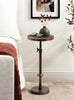 Kate and Laurel - Engles Adjustable Embossed Metal Table and Plant Stand