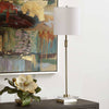 Antique Brass Buffet Lamp
