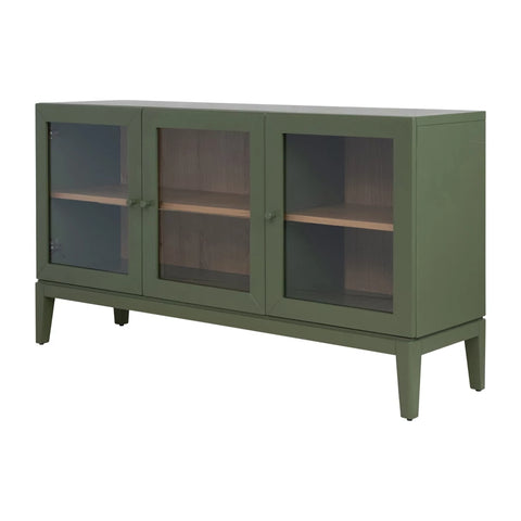Green Veneer Sideboard