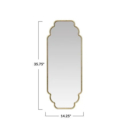 Scalloped Wall Mirror
