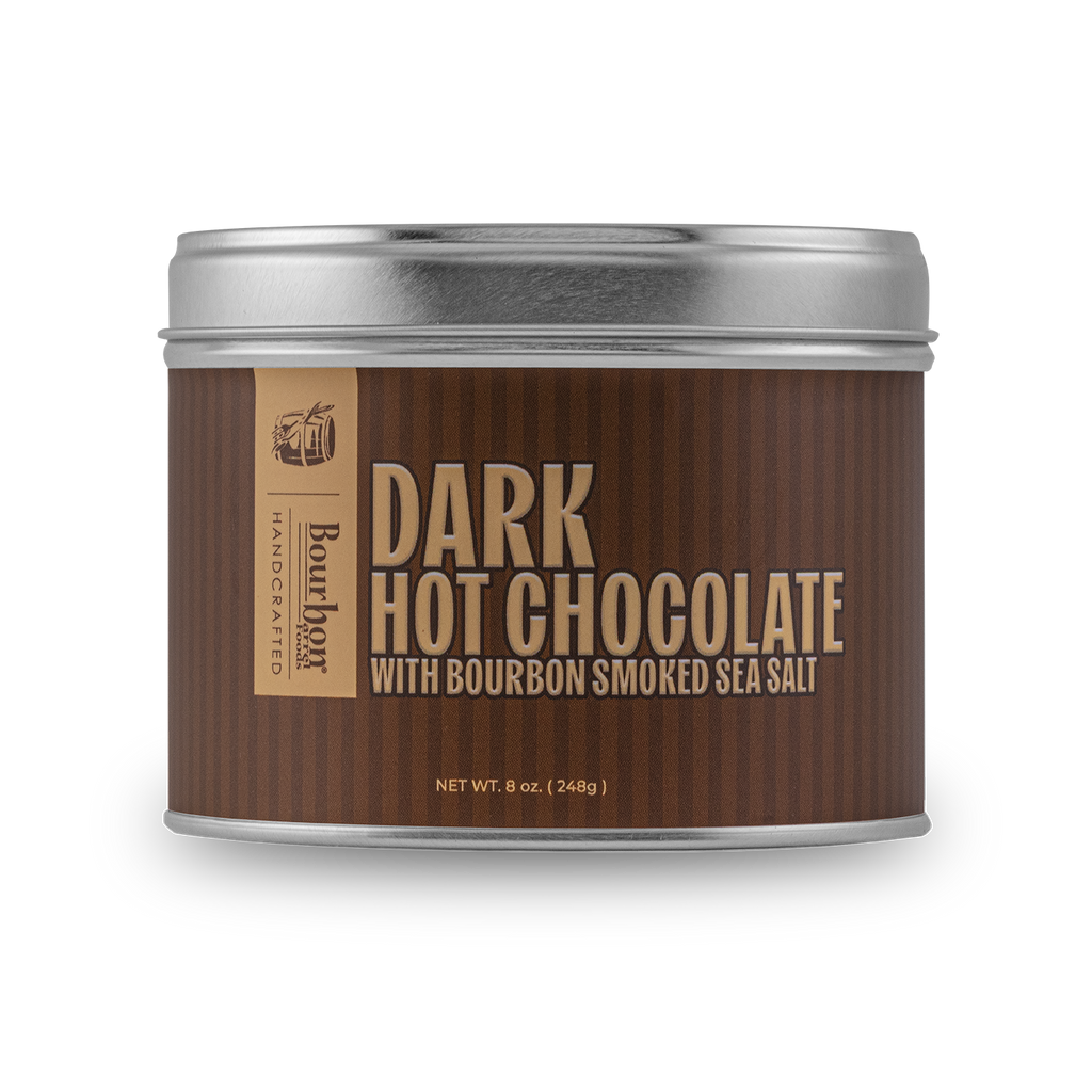 Bourbon Smoked Sea Salt Dark Hot Chocolate