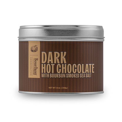 Bourbon Smoked Sea Salt Dark Hot Chocolate