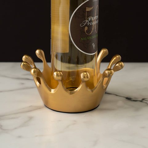 Gold Crown Bottle Holder