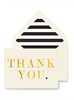 Thank You. Greeting Card, Single Folded Card