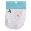 Southern Magnolia Baby Burp Cloth and Bib