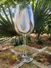 Hand Painted Stemmed Oyster Wine Glass